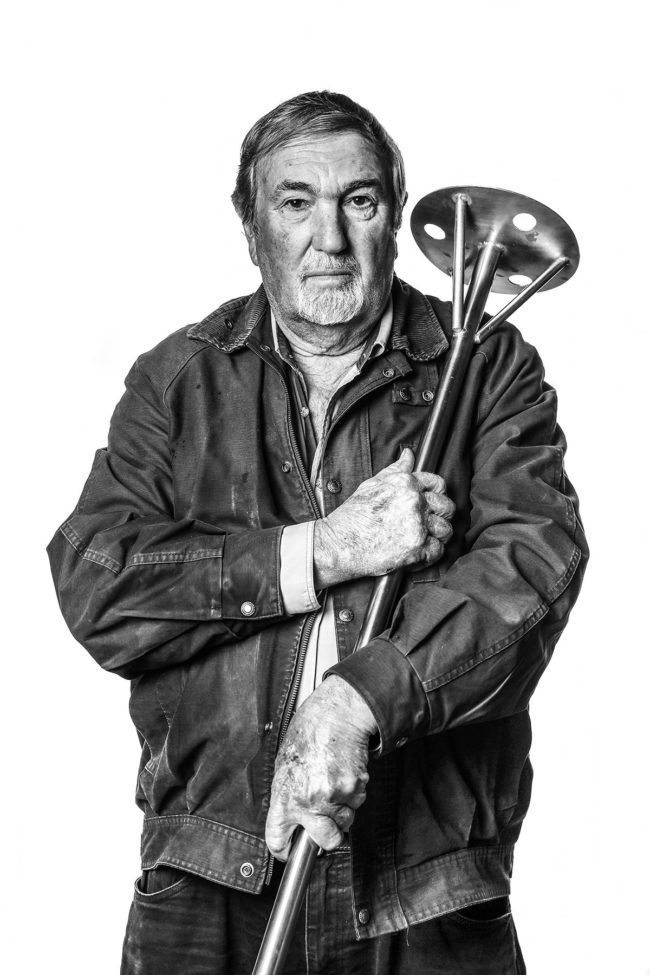 commercial photography black& white portrait hunter valley wineries winemakers