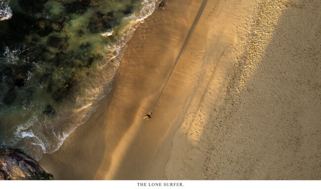 The Lone Surfer